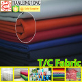 high quality t/c poplin 65/35 45*45/133*72 plain dyed fabric